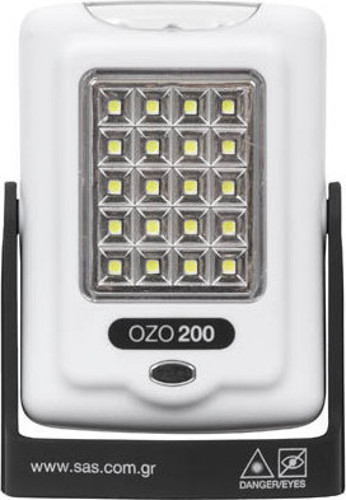 Φακός 100 lumen με led και μαγνητική βάση 360°